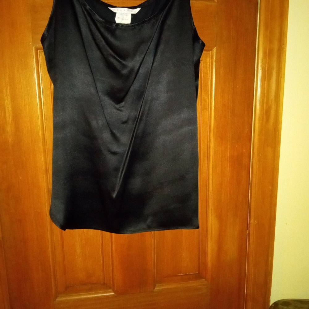 MELROSE  BLACK  CAMISOLE  SIZE. 14